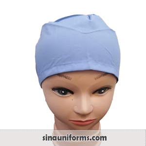 کلاه جراحی آبی آسمانی