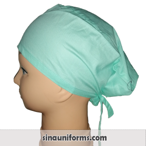 کلاه جراحی رنگ سبزمغز پسته ای